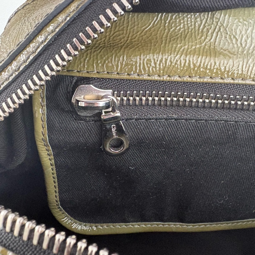 Auth VTG Y2K CHLOE Betty Patent Leather Bag - Picture 10 of 12